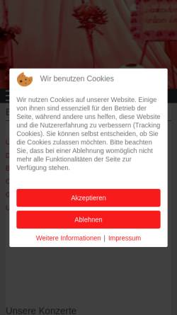 Vorschau der mobilen Webseite www.rudy-giovannini-fanclub-neckar-alb.de, Giovannini, Rudy