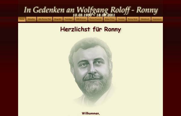 Vorschau von ronny-fan-club.de, Ronny