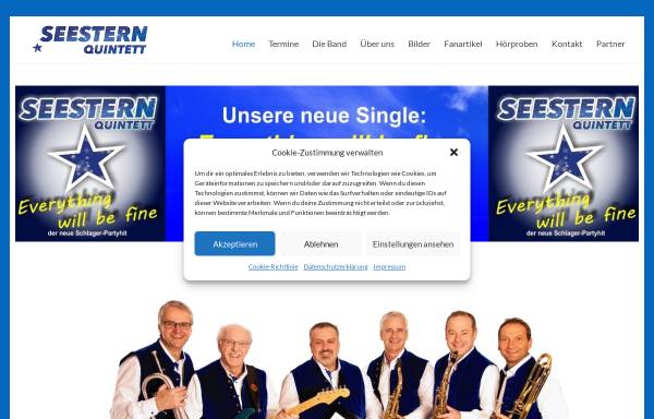 Vorschau von www.seestern.com, Seestern Quintett