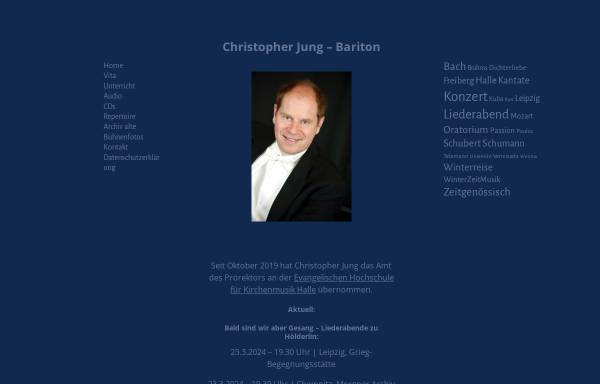 Vorschau von www.christopherjung.com, Jung, Christopher