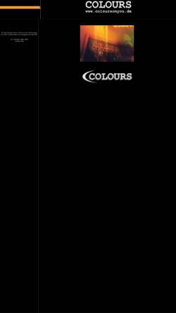 Vorschau der mobilen Webseite www.coloursonyou.de, Colours