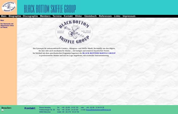 Vorschau von www.blackbottomskifflegroup.de, Black Bottom Skiffle Group