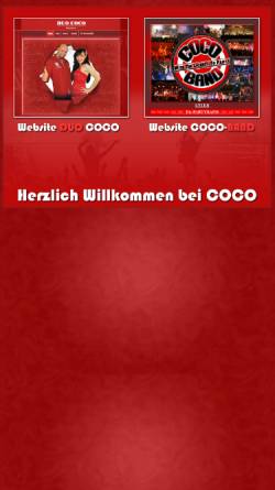 Vorschau der mobilen Webseite www.duococo.de, Coco