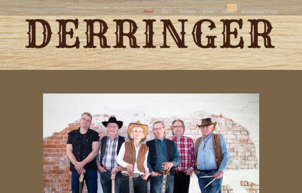 Vorschau von derringer-music.de, Derringer Country-Band