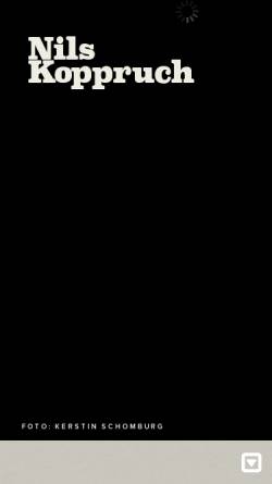 Vorschau der mobilen Webseite www.finkmusik.de, Fink