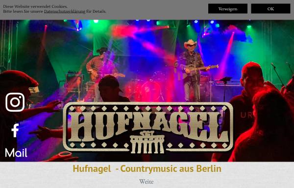 Vorschau von www.hufnagel-berlin.de, Hufnagel Countryband