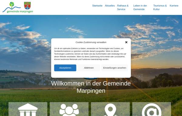 Vorschau von www.marpingen.de, Gemeinde Marpingen
