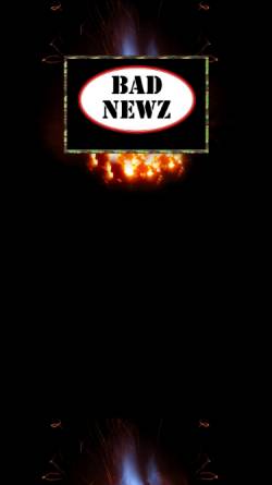 Vorschau der mobilen Webseite www.bad-newz.de, Bad Newz - The Outstanding Rock Band