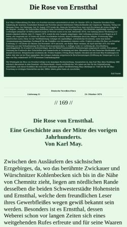 Vorschau der mobilen Webseite www.rose-von-ernstthal.de, Homepage Kerstin Harder - Die Rose von Ernstthal