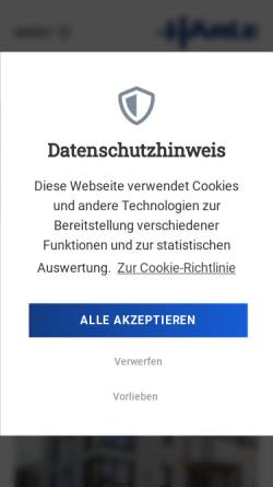 Vorschau der mobilen Webseite haerle-bau.de, Härle Bau GmbH