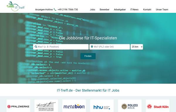 Vorschau von www.it-treff.de, It-treff.de