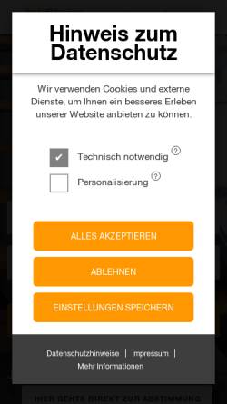 Vorschau der mobilen Webseite www.jobstairs.de, JobStairs – The Top Company Portal!