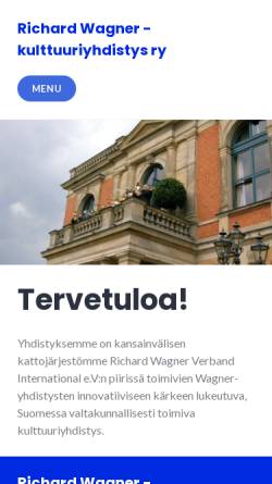 Vorschau der mobilen Webseite www.rwky.fi, Richard Wagner-Verband Helsinki