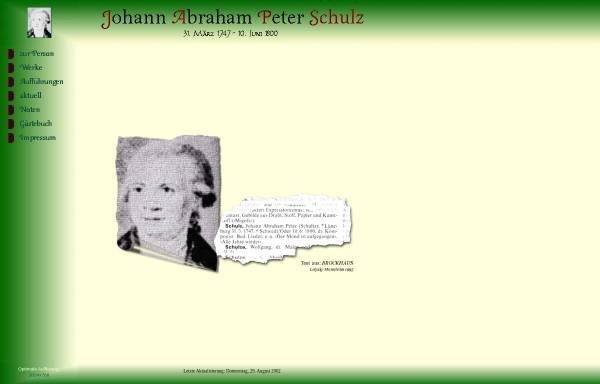 Schulz, Johann Abraham Peter (1747-1800)