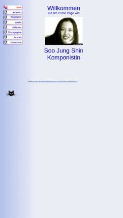 Vorschau der mobilen Webseite www.soojungshin.de, Shin, Soo Jung