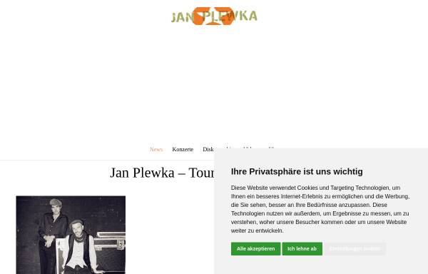 Vorschau von www.jan-plewka.de, Plewka, Jan