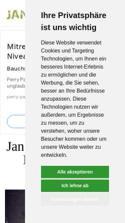 Vorschau der mobilen Webseite www.jan-plewka.de, Plewka, Jan