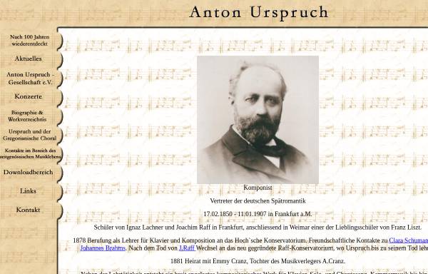 Vorschau von antonurspruch.de, Urspruch, Anton (1850-1907)