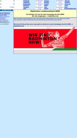 Vorschau der mobilen Webseite www.blv-nrw.de, Badminton-Landesverband Nordrhein-Westfalen e.V. (BLV-NRW)