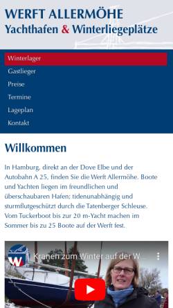 Vorschau der mobilen Webseite www.paddeleih.de, Paddeleih