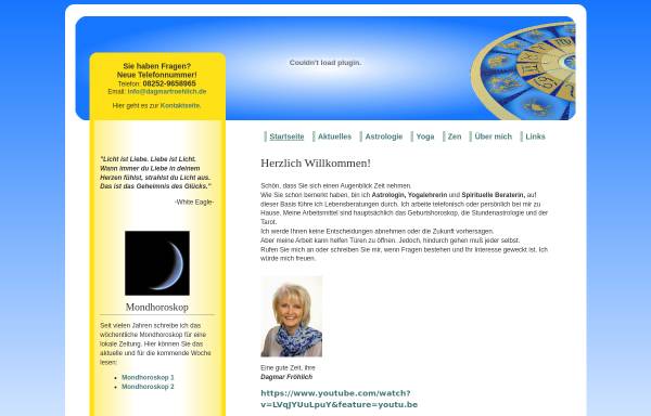 Vorschau von www.astrodagmar.de, Astrodagmar