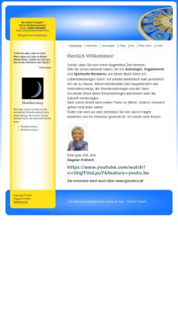 Vorschau der mobilen Webseite www.astrodagmar.de, Astrodagmar