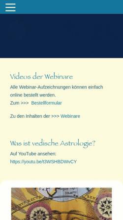 Vorschau der mobilen Webseite www.astrologie-zentrum.net, Astrologie-Zentrum Hamburg