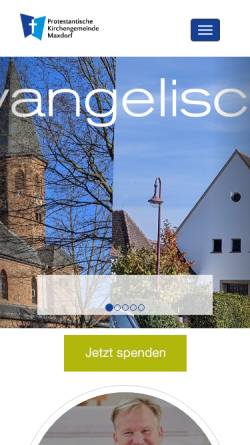 Vorschau der mobilen Webseite www.gospelmaxx.de, Gospel maxx