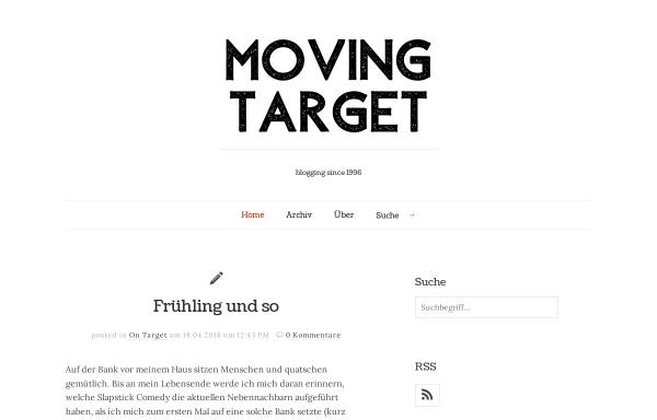 Vorschau von www.moving-target.de, Moving Target