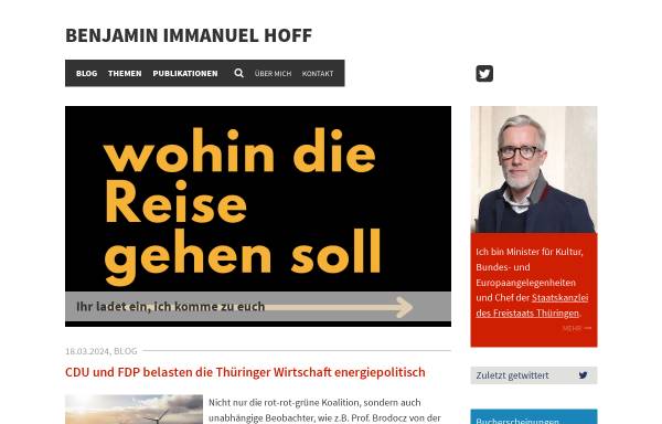 Vorschau von www.benjamin-hoff.de, Hoff, Benjamin-Immanuel