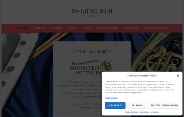 Vorschau von www.mv-wittislingen.de, Musikverein Wittislingen