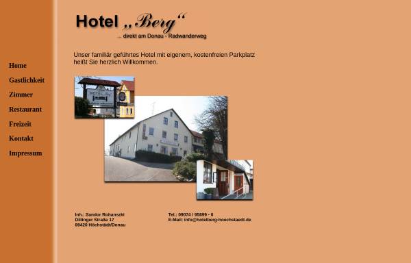 Hotel Berg, Familie Herpich