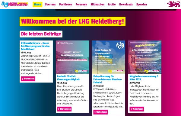 LHG - Liberale Hochschulgruppe Heidelberg