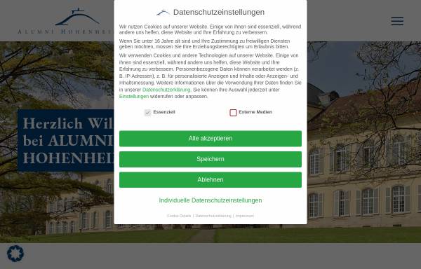 Vorschau von alumni.uni-hohenheim.de, Alumni Hohenheim e.V.