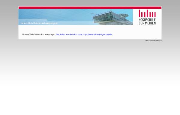 Vorschau von www.hdm-stuttgart.de, HdM - Studiengänge Informationswirtschaft