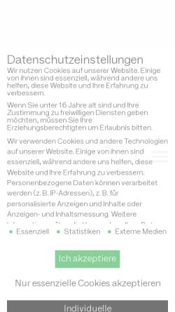 Vorschau der mobilen Webseite adk-bw.de, Akademie für Darstellende Kunst Baden-Württemberg GmbH