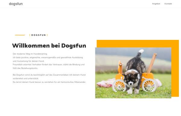 Vorschau von dogsfun.at, dogs and fun