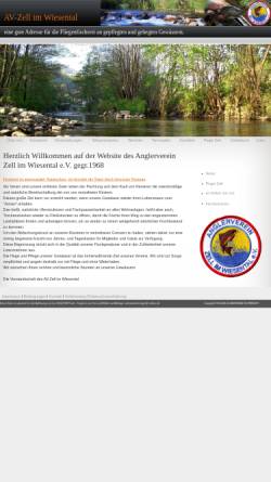 Vorschau der mobilen Webseite www.av-zell.de, Zell-Atzenbach e.V.