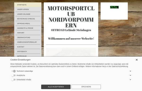 Vorschau von www.msc-nordvorpommern.de, MSC-NVP e.V. im DMV