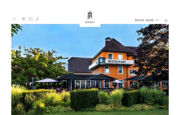 Vorschau von www.mohren-bodensee.de, Ganter Hotel Mohren