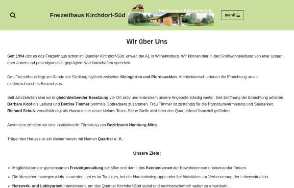 Vorschau von freizeithaus-kirchdorf.de, Freizeithaus Kirchdorf-Süd
