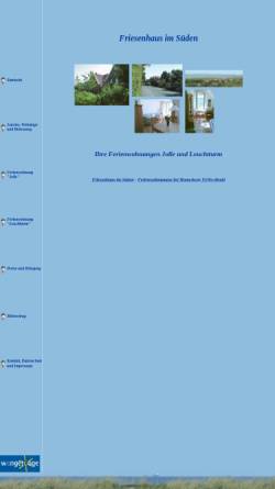 Vorschau der mobilen Webseite www.jolle-leuchtturm.de, Ferienwohnungen Jolle und Leuchtturm