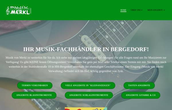 Vorschau von www.musik-von-merkl.de, Musik von Merkl