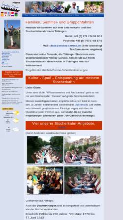 Vorschau der mobilen Webseite www.neckar-caruso.de, Neckar-Caruso