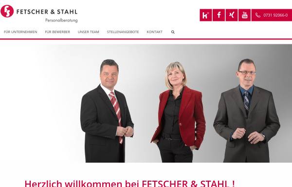 Vorschau von fs-personalberatung.de, Fetscher Stahl GmbH