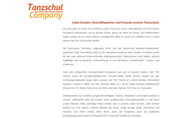 Vorschau von www.tanzschul-company.de, Tanzschul Company