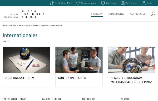 Vorschau von www.hochschule-trier.de, Fachhochschule für Edelstein und Schmuckdesign