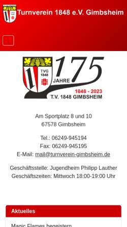 Turnverein 1848 e.V. Gimbsheim