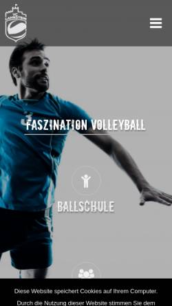 Vorschau der mobilen Webseite www.vc-lahnstein.de, Volleyball-Club Lahnstein e.V.