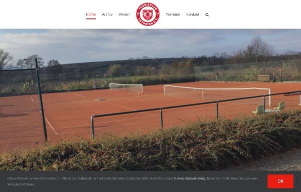 Vorschau von www.tc-osthofen.de, Tennisclub Osthofen e.V.